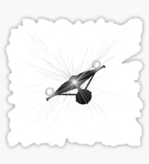 Star Trek Discovery Warp Sticker