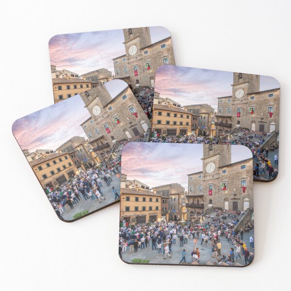 Item preview, Cortona Tuscany piazza designed and sold by SpikeFlutie.