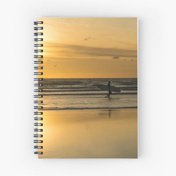 Item preview, sunset surfer at Westward Ho designed and sold by twymanphoto.