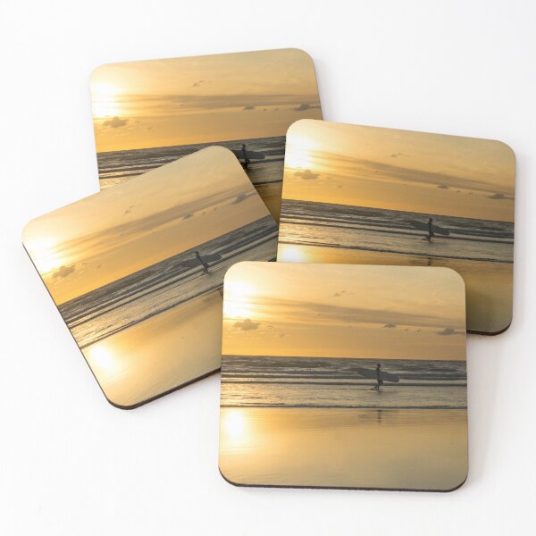 Item preview, sunset surfer at Westward Ho designed and sold by twymanphoto.