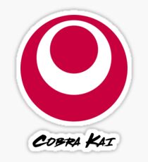 Cobra Kai Okinawa Flag of Japan Sticker