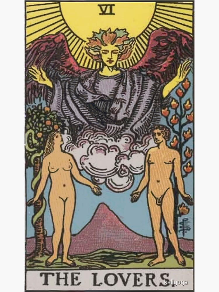 Tarot Card - The Lovers by kaliyuga