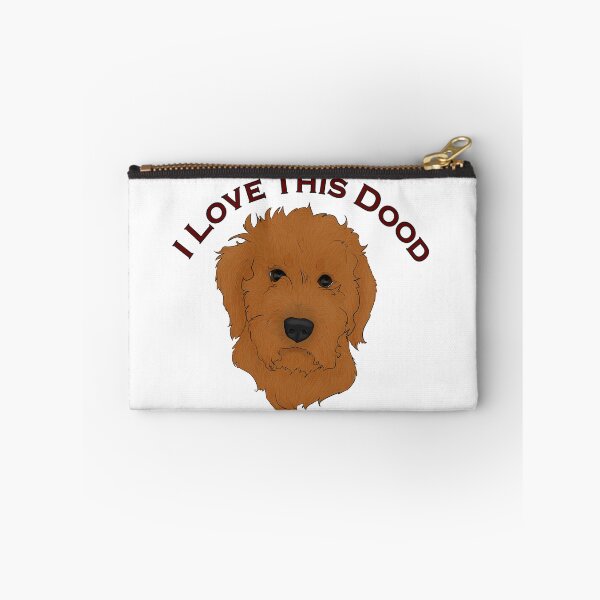 Item preview, I Love This Dood Golden Doodle red designed and sold by GnomelyDragon.