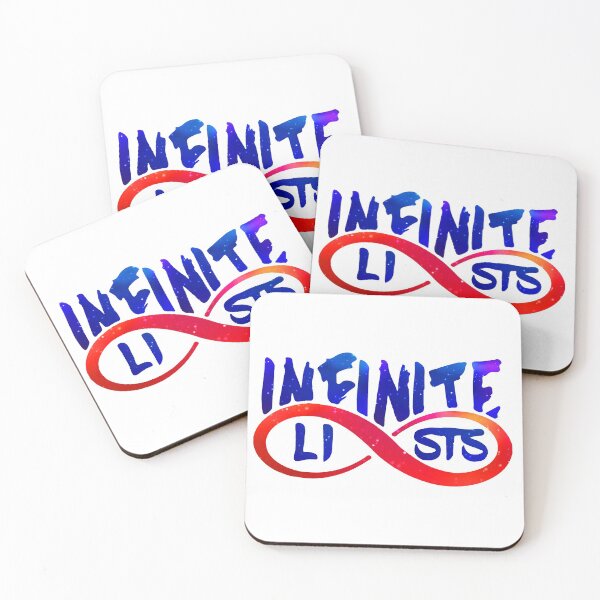 Item preview, Infinite lists Merch, Infinite Merch,infinite lists logo,infinite,Red, Blue, infinite lists hoodie, infinite t-shirts, infinite Hoodie, infinite tshirt designed and sold by LAAZIZA.