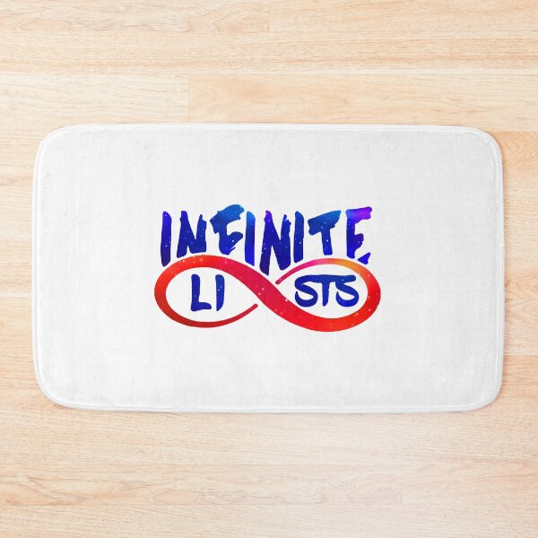Item preview, Infinite lists Merch, Infinite Merch,infinite lists logo,infinite,Red, Blue, infinite lists hoodie, infinite t-shirts, infinite Hoodie, infinite tshirt designed and sold by LAAZIZA.