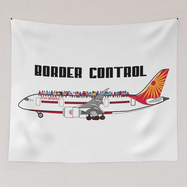 Item preview, border control designed and sold by emphatic.