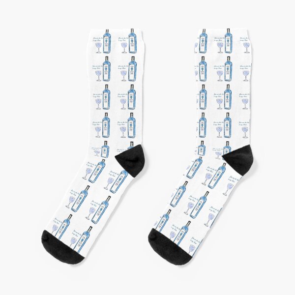 You are the Gin to my Tonic - Valentine Socks