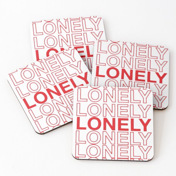 Item preview, Lonely Sticker designed and sold by Rue bans.