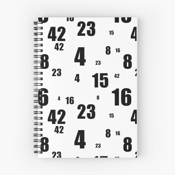 Item preview, Lost Numbers: 4 8 15 16 23 42 designed and sold by quoteedesigns.