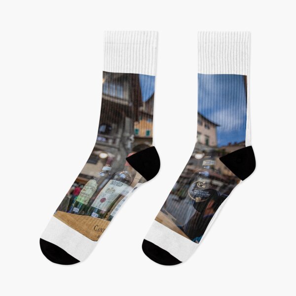 Item preview, Reflections in Cortona wineshop designed and sold by SpikeFlutie.