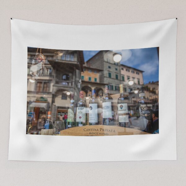 Item preview, Reflections in Cortona wineshop designed and sold by SpikeFlutie.