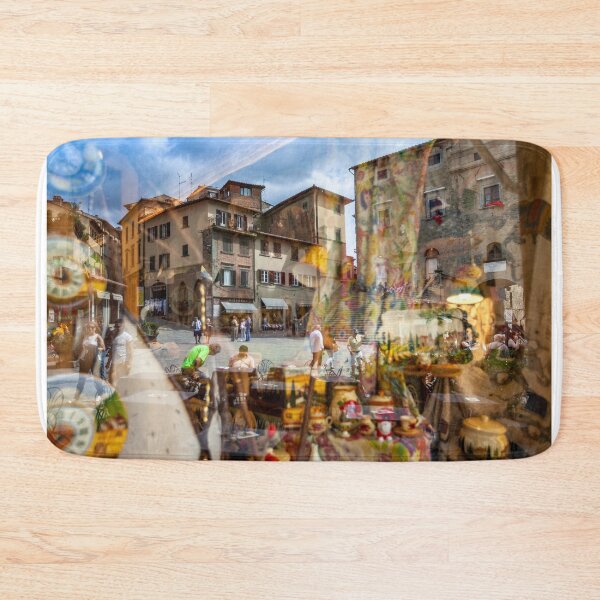 Item preview, Reflections in a Cortona shop window designed and sold by SpikeFlutie.