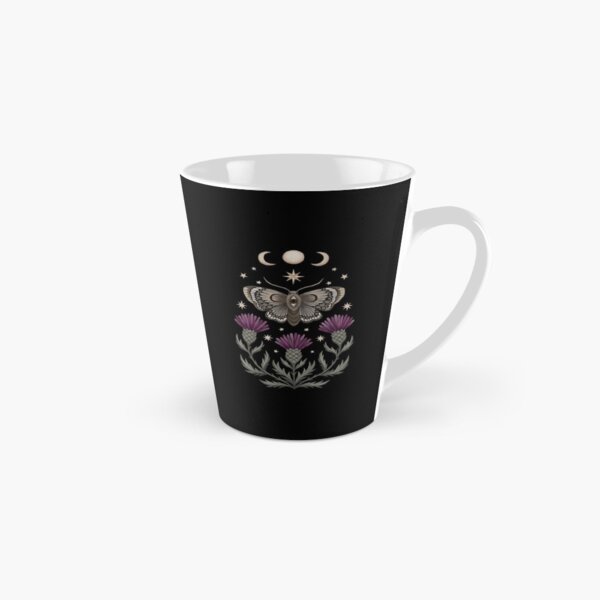 Thistle and moth Tall Mug