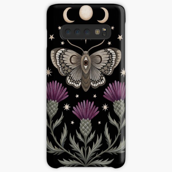 Thistle and moth Samsung Galaxy Snap Case