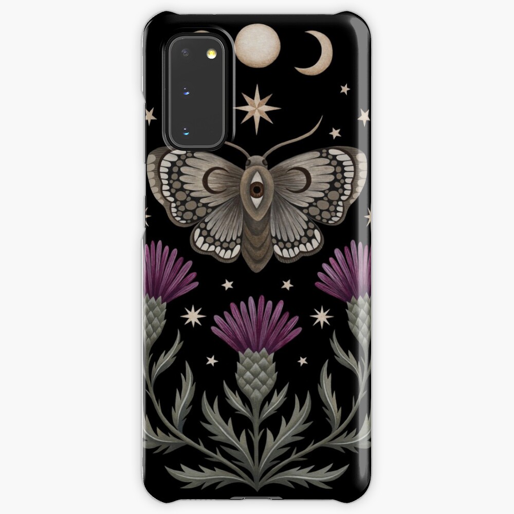 Thistle and moth Case & Skin for Samsung Galaxy