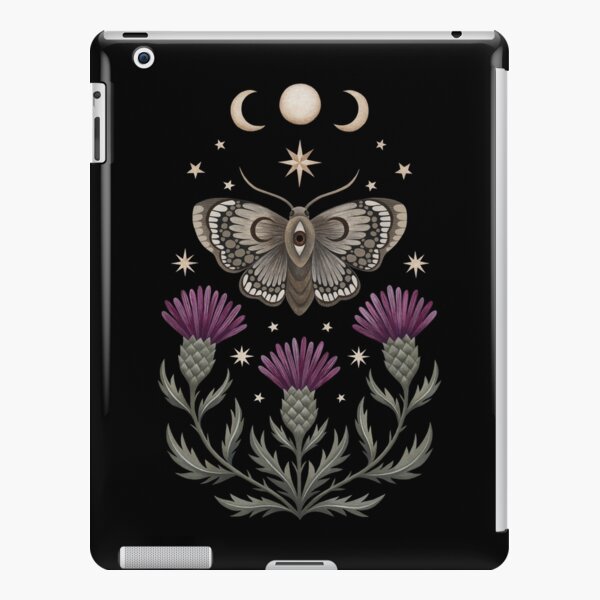 Thistle and moth iPad Snap Case