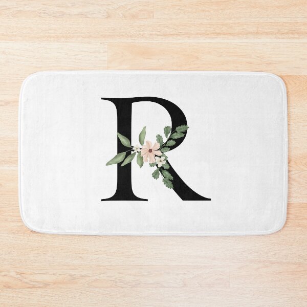 Item preview, Botanical letter R designed and sold by EllilaDesigns.