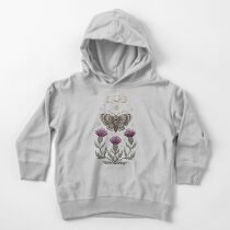 Distel und Motte Kleinkind Hoodie