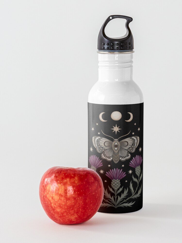 Alternate view of Thistle and moth Water Bottle