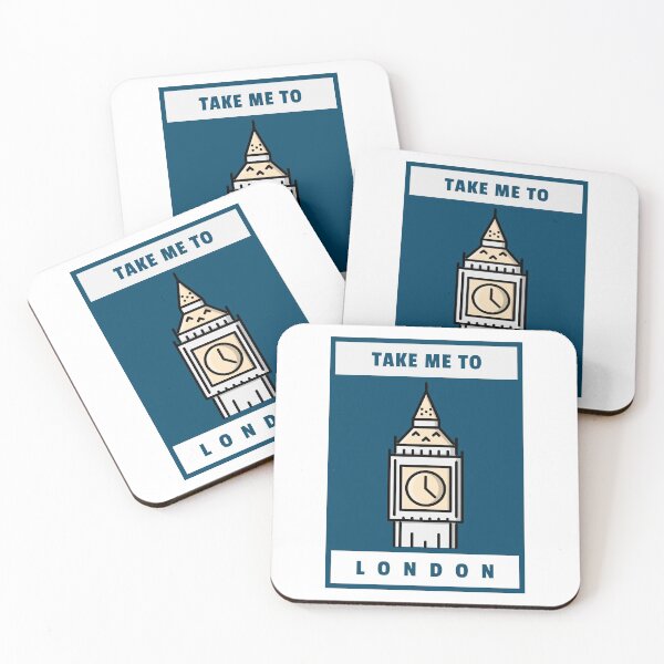 Item preview, Take Me to London classic postcard format Big Ben illustration. designed and sold by ShineEyePirate.