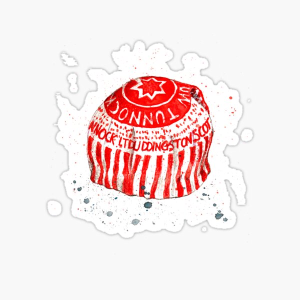 Tunnock's tea cake Sticker