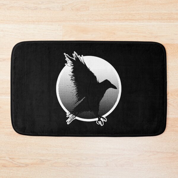 Item preview, Raven Crow Bird Yoga Viking Odin's Huginn Muninn Mystical Sukra designed and sold by Mark Sukra.