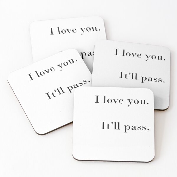 Item preview, Fleabag I love You It'll pass designed and sold by artoffandom.