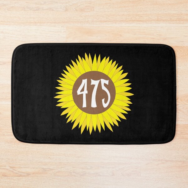 Item preview, Hand Drawn Connecticut Sunflower 475 Area Code designed and sold by itsrturn.