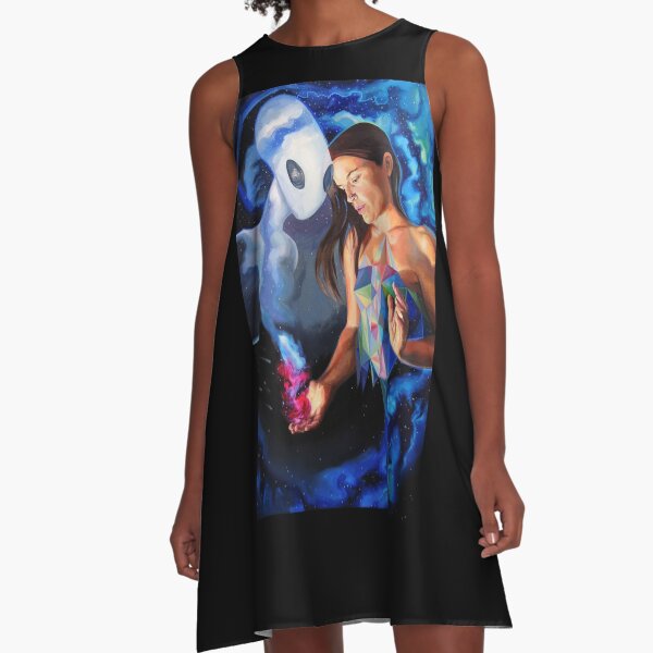 Quantum Healing Visions A-Line Dress