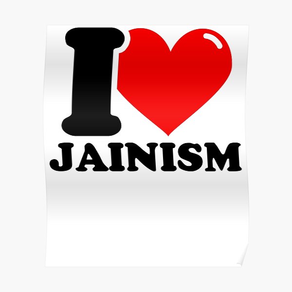 I Love Jainism Poster