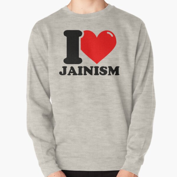 I Love Jainism Pullover Sweatshirt