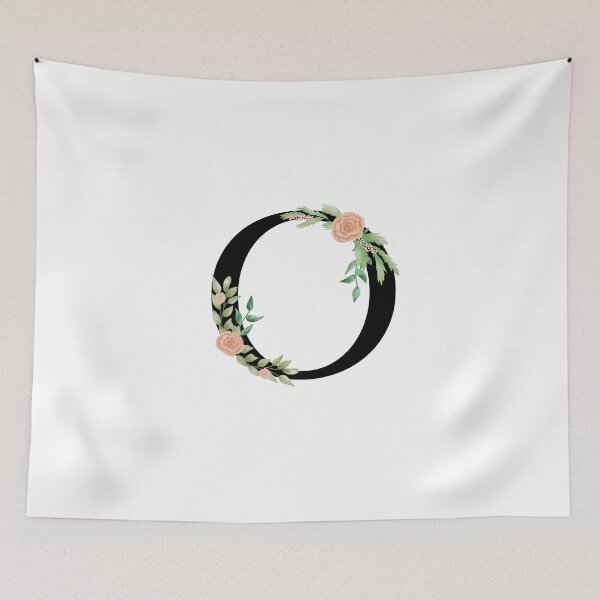 Item preview, Botanical letter O designed and sold by EllilaDesigns.