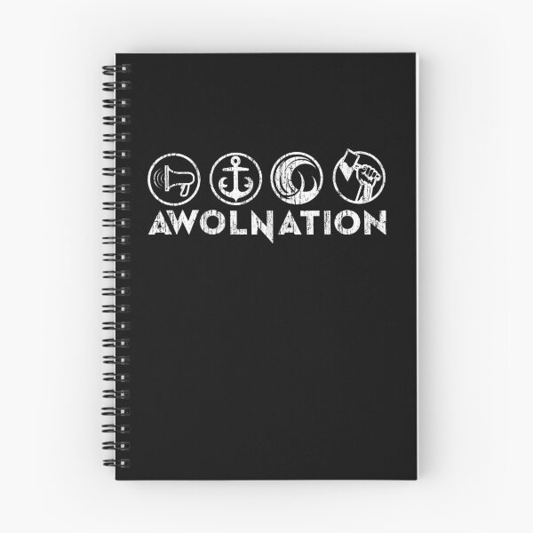 Item preview, awolnation logo tour 2020 black mendagri designed and sold by dgregory3.