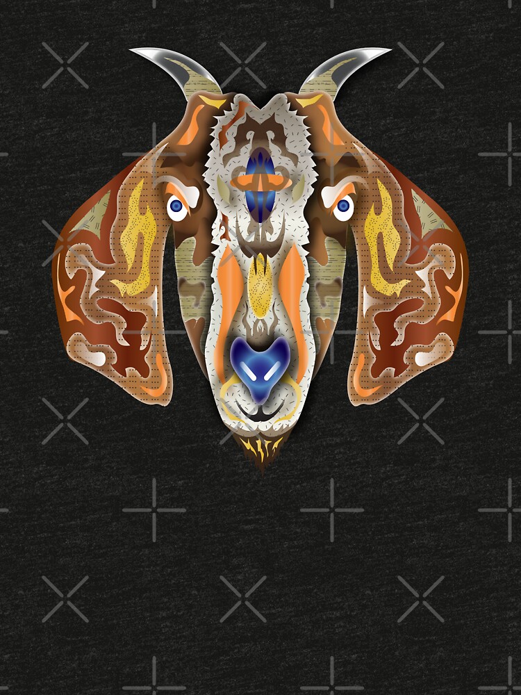 Goat Blue Eyes by Vanwizle
