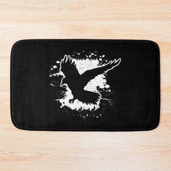 Item preview, Raven Crow Bird Yoga Viking Odin's Huginn Muninn Mystical Sukra designed and sold by Mark Sukra.