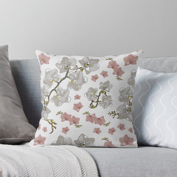 Item preview, Orchid pattern on bright background designed and sold by saraline.