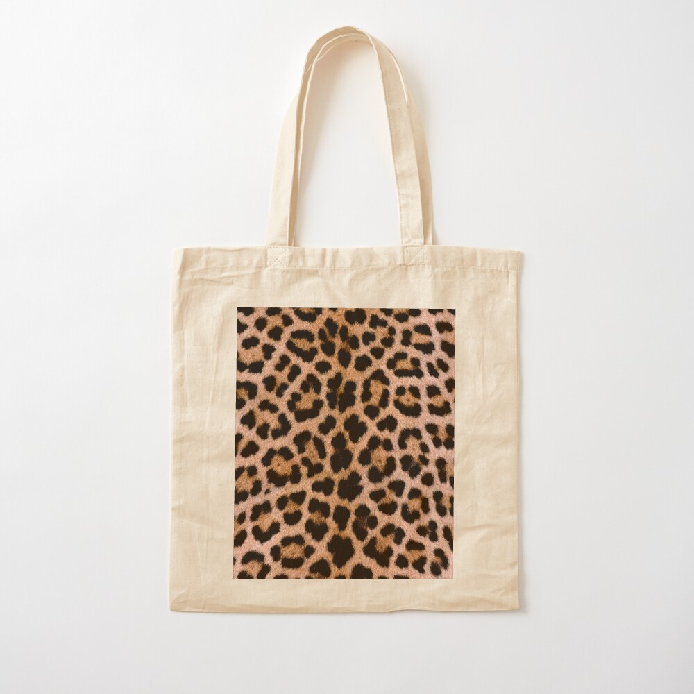 cheetah print tote