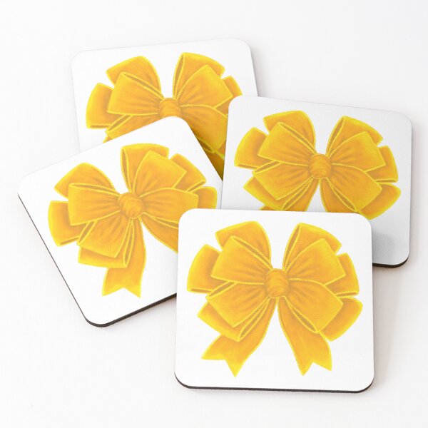 Item preview, Golden Yellow Bow designed and sold by Wendi Moore.