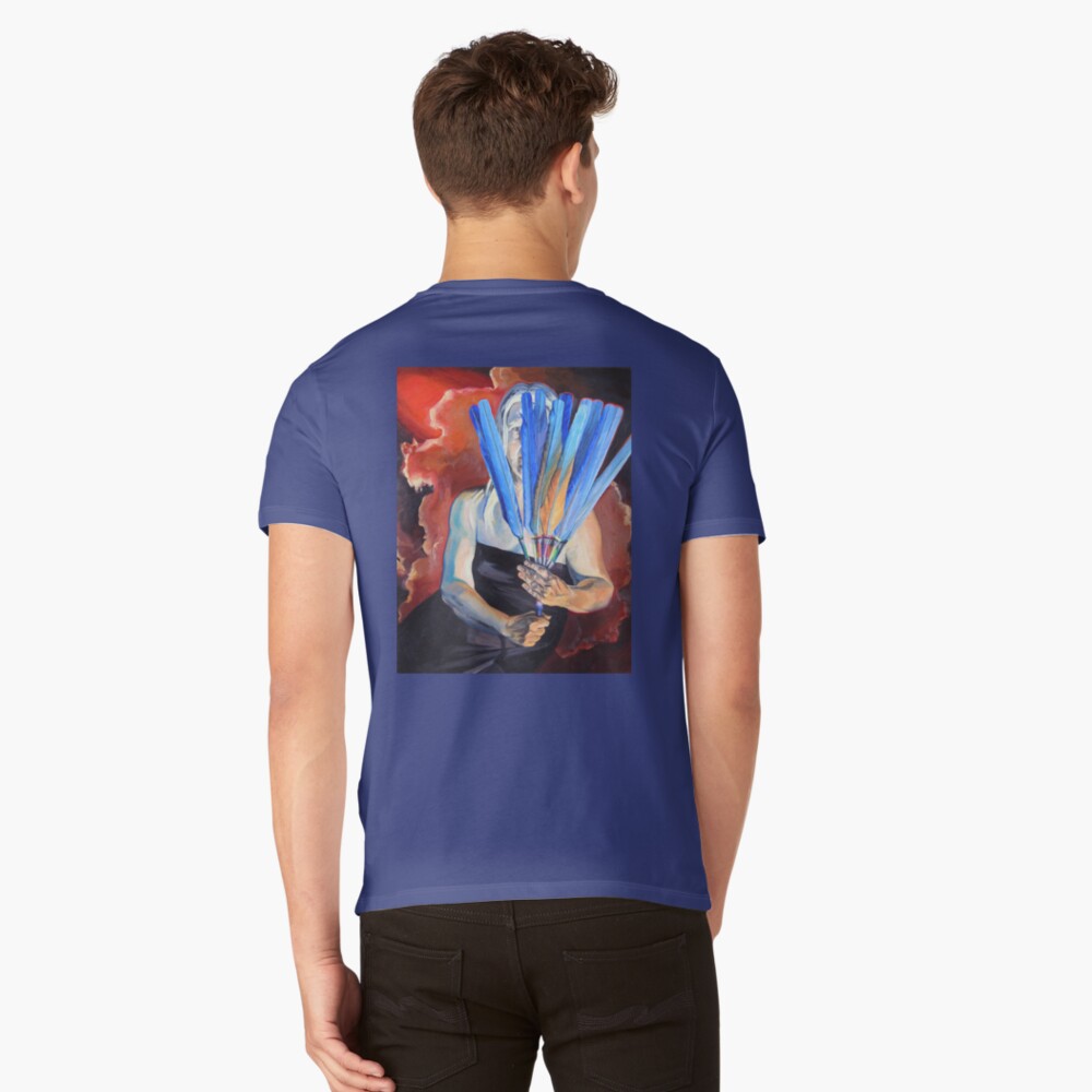 Item preview, V-Neck T-Shirt designed and sold by BlueStarseed.