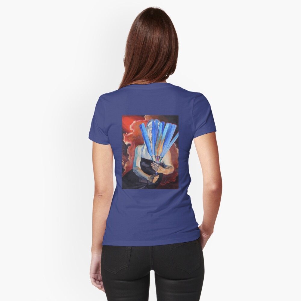 Item preview, Fitted T-Shirt designed and sold by BlueStarseed.