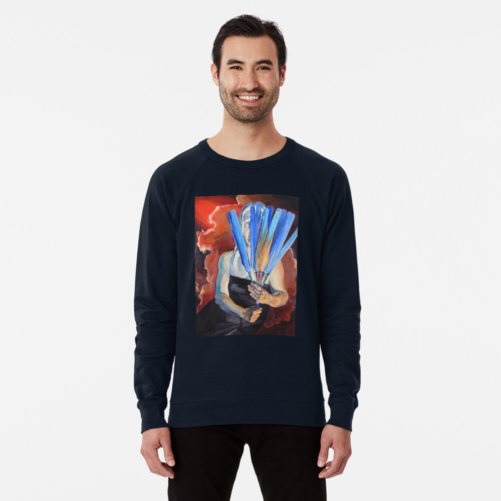 Item preview, Lightweight Sweatshirt designed and sold by BlueStarseed.