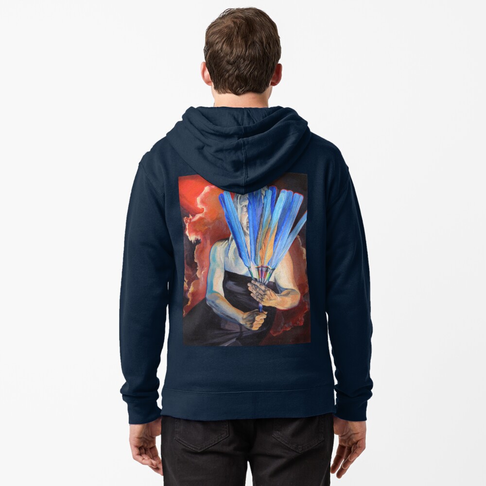 Item preview, Zipped Hoodie designed and sold by BlueStarseed.