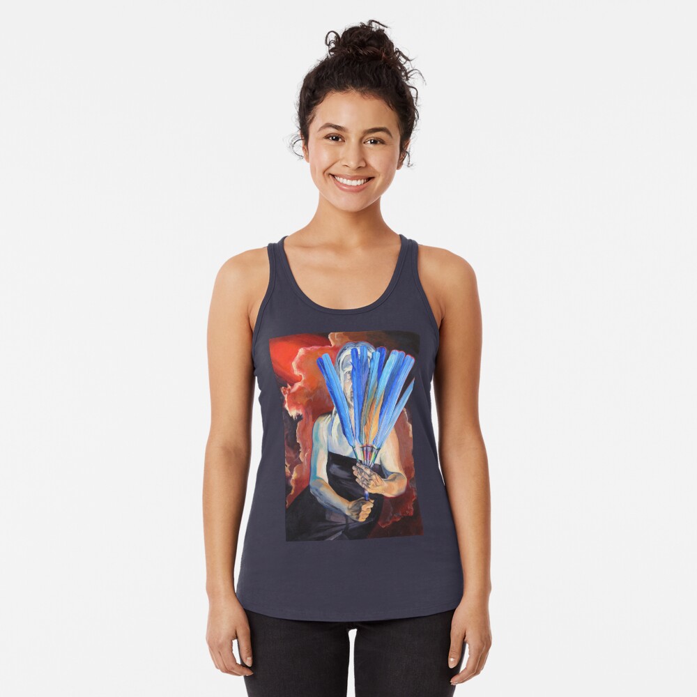 Item preview, Racerback Tank Top designed and sold by BlueStarseed.