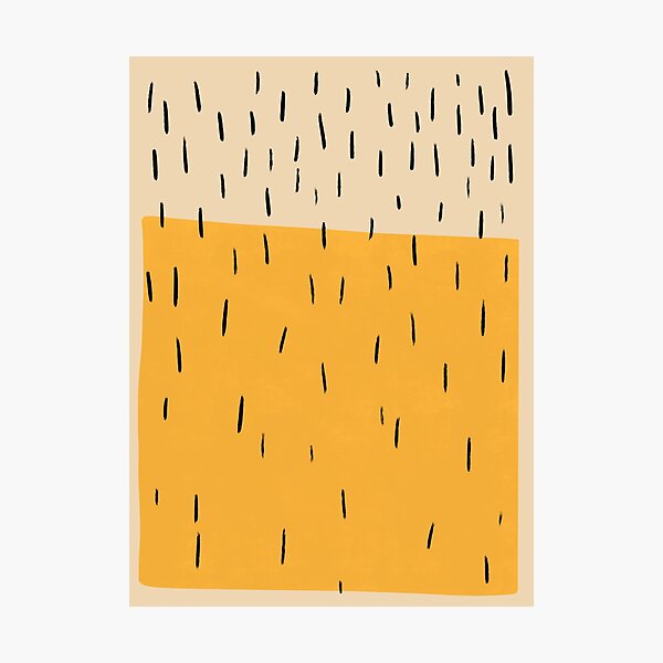 Vista previa del artículo con la obra «Está lloviendo en un día soleado», diseñado y vendido por thesoloboyy.