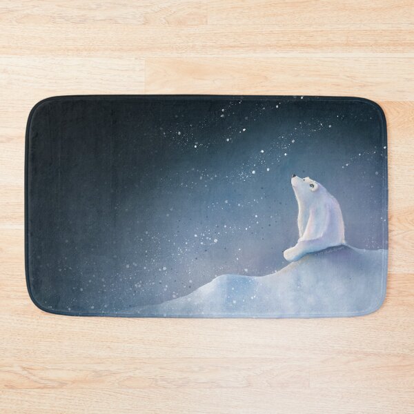 Item preview, Polar Bear Evening Snow designed and sold by studiohenson.