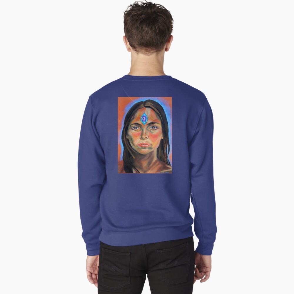 Item preview, Pullover Sweatshirt designed and sold by BlueStarseed.