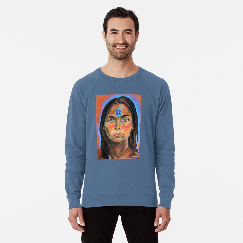 Item preview, Lightweight Sweatshirt designed and sold by BlueStarseed.