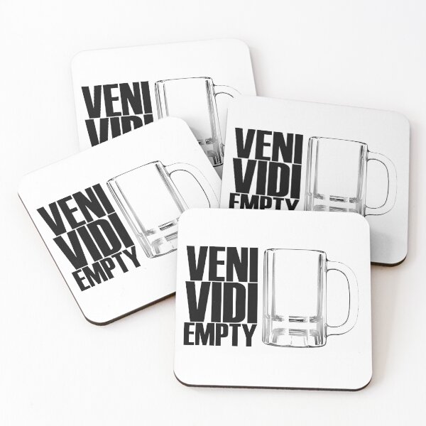 Item preview, VENI VIDI EMPTY beer designed and sold by fantastyc.