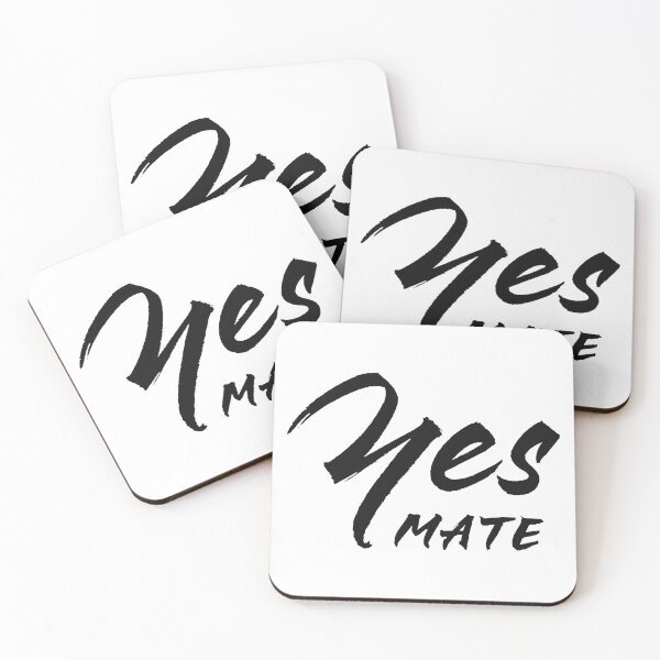 Item preview, Yes Mate designed and sold by Zagach Letters.