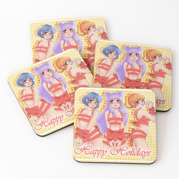 Item preview, Akane, Shampoo y Ranma felices fiestas designed and sold by Weiliepew.